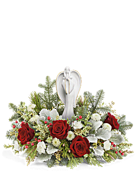 Teleflora's Blessed Serenity Bouquet Flower Arrangement