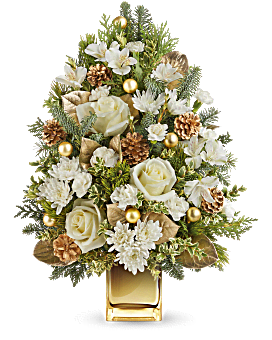 Teleflora's Luxe Winter Tree Bouquet
