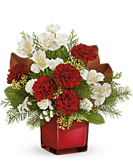 Teleflora's Scarlet Splendor Bouquet Bouquet