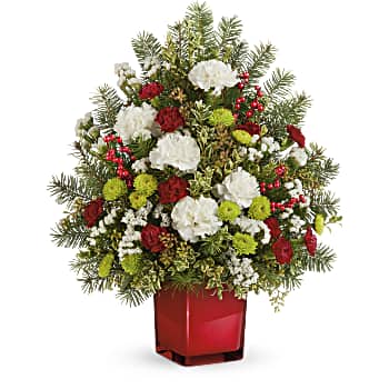 Teleflora's Radiant Winter Tree